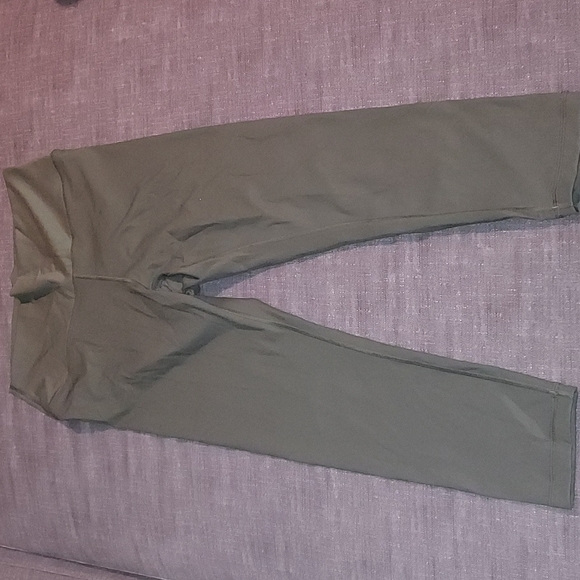CRZ YOGA Pants - Crz yoga women's green leggings size 12 in excellent condition